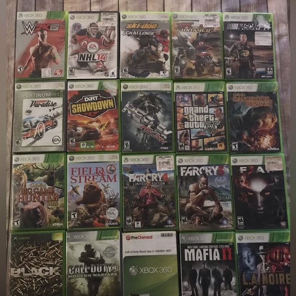 Xbox 360 Biggest Ps3 Game ❤️‍?XBOX 360 Game Lot❤️‍?